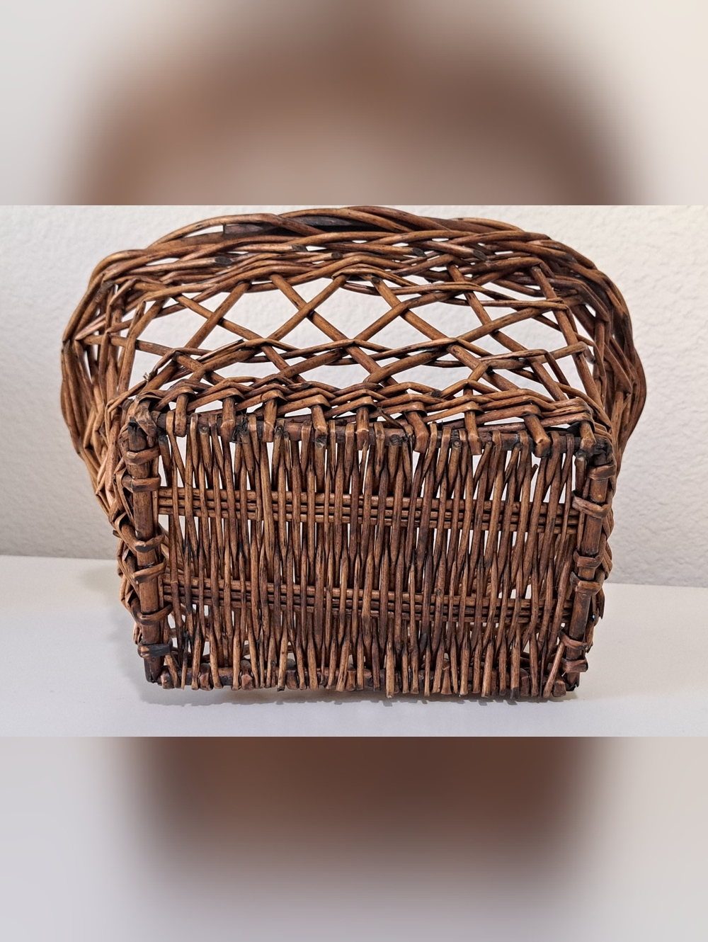 Decorative Open Weave Basket (apples not included) - Picture 7 of 10